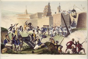 El asedio de Seringapatam de B. Clayton